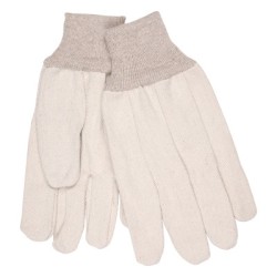 COTTON CANVAS CLUTE PATTERN GLOVE KNIT WRIST-MCR SAFETY-127-8300