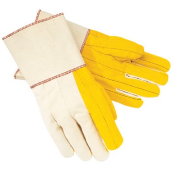 16 OZ. GOLDEN FLEECE CHORE GLOVES W/4-1/2" GA-MCR SAFETY-127-8516G