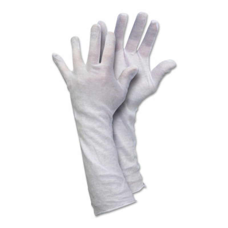 14" MENS INSPECTORS GLOVE 100% COTTON-MCR SAFETY-127-8614C