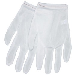 NYLON INSPECTOR GLOVES LINT FREE MENS LARGE-MCR SAFETY-127-8700L