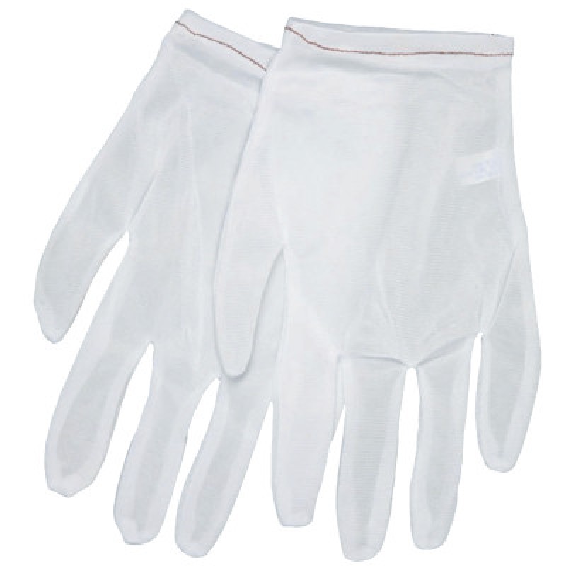 NYLON INSPECTOR GLOVES LINT FREE MENS LARGE-MCR SAFETY-127-8700L