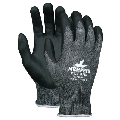 MEMPHIS CUT PRO  13GA S/P HPPE  BLACK NF-MCR SAFETY-127-92723NFM