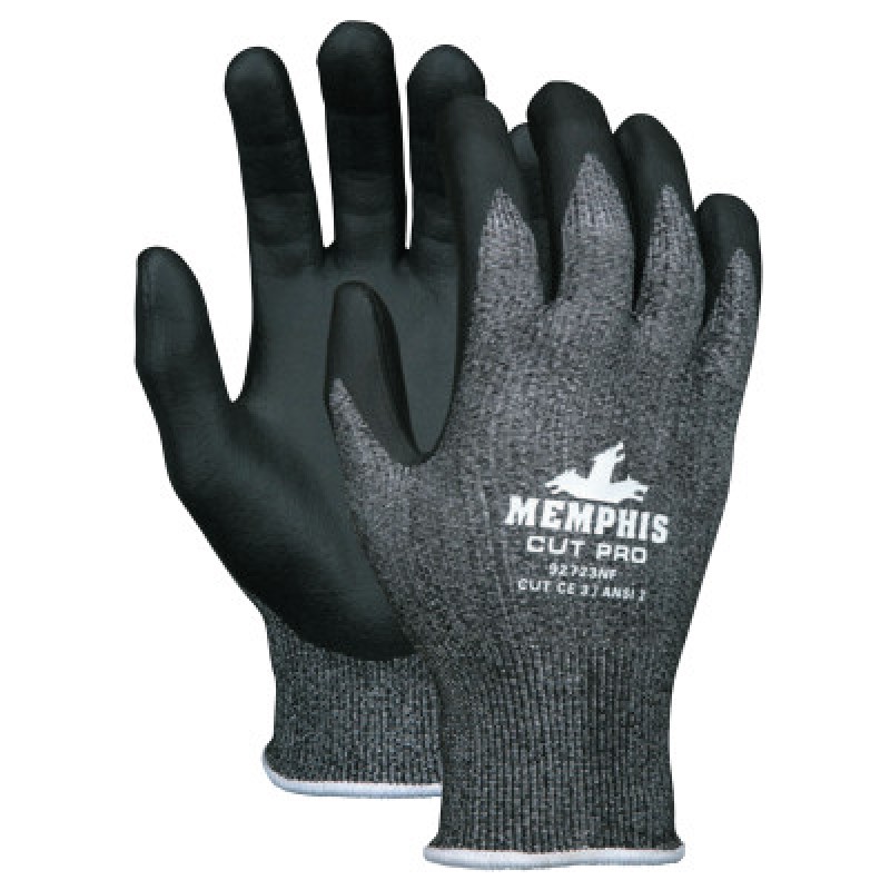 MEMPHIS CUT PRO  13GA S/P HPPE  BLACK NF-MCR SAFETY-127-92723NFXXL