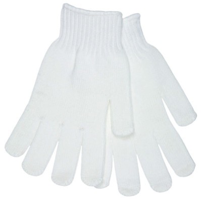 STRING KNIW POLY WHITE GLOVE MEDIUM-MCR SAFETY-127-9615MM