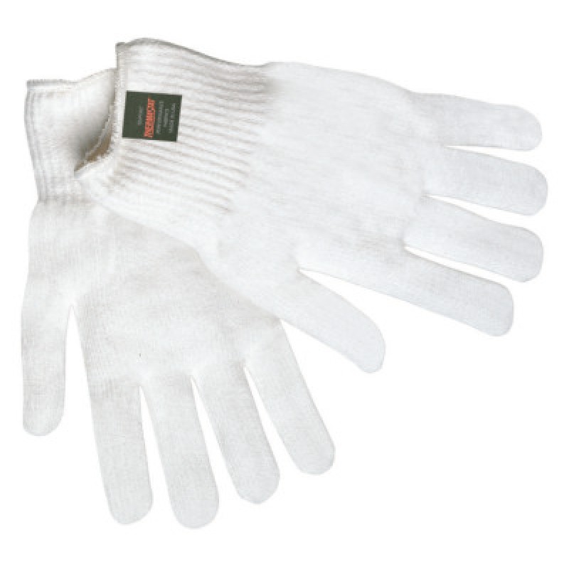 100% THERMSTAT WHITE STRING GLOVE DUPONT HOLL-MCR SAFETY-127-9620