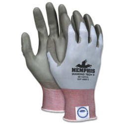 DIAMOND TECH 2"DIAMOND TECH  SH  GR PU COATING-MCR SAFETY-127-9672DT2L