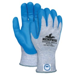 DIAMOND TECH 5 DYNEEMA SHELL W/BLU POLY COATING-MCR SAFETY-127-9672DT5L