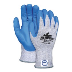 DIAMOND TECH 5 DYNEEMA SHELL W/BLU POLY COATING-MCR SAFETY-127-9672DT5M