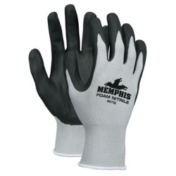 MEMPHIS FLEX HI-VIS  FOAM LATEX PALM  13-GAUGE-MCR SAFETY-127-96731HVL