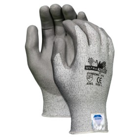 LARGE ULTRA TECH DYNEEMASTRING KNIT GLOVE BLK/W-MCR SAFETY-127-9676L