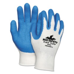 FLEX-TUFF 10 GAGE BLUELATEX CTD PALM-MCR SAFETY-127-9680S