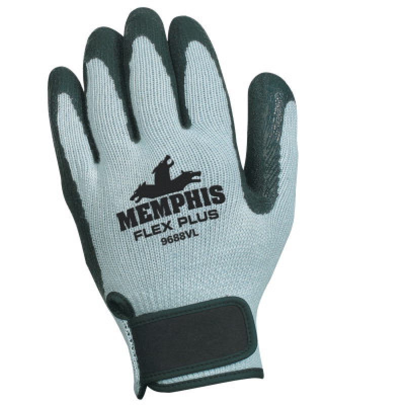 LARGE FLEX PLUS GRAY W/BLK LATE-MCR SAFETY-127-9688VL