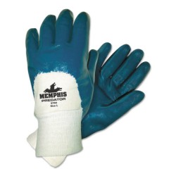 PREDATOR NITRILE COATEDPALM W/JERSEY LI-MCR SAFETY-127-9750