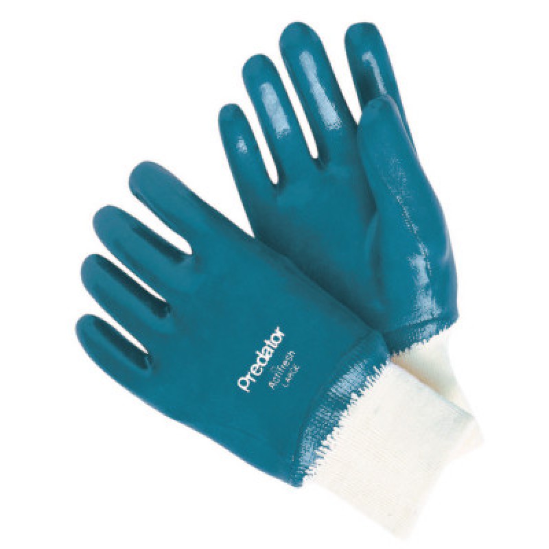 PREDATOR NITRILE COATEDW/JERSEY LINER- KNIT-MCR SAFETY-127-9751