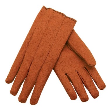 RUSSET STRETCH VINYL IMPREGNATED GLOVES SLIP-MCR SAFETY-127-9800L
