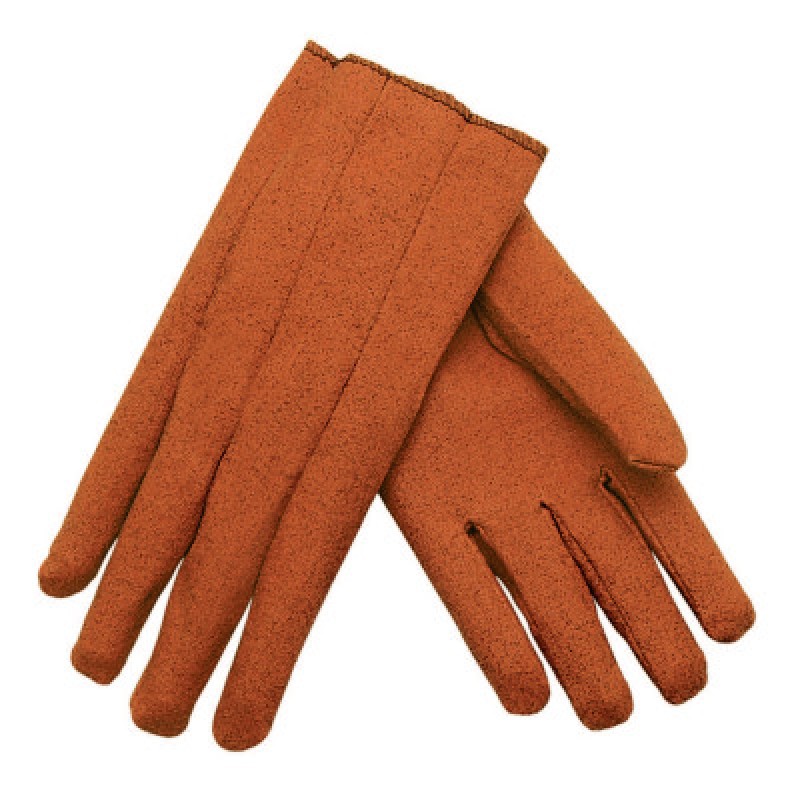 RUSSET STRETCH VINYL IMPREGNATED GLOVES SLIP-MCR SAFETY-127-9800L