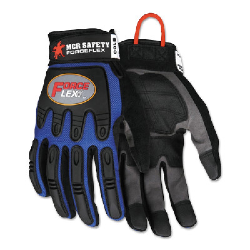 FORCEFLEX DRY GRIP TPR PROTECTION- HOOK/LOOP XXL-MCR SAFETY-127-B100XXL