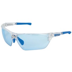 DOMINATOR DM3 CLEAR FRAME  LT BLUE MAX6-MCR SAFETY-135-DM1323PF