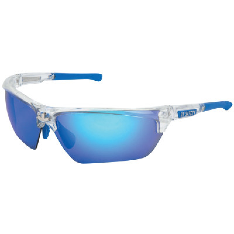 DOMINATOR DM3 CLEAR FRM BLUE POLARIZED-MCR SAFETY-135-DM1328BZ