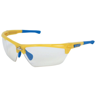 DOMINATOR DM3 YELLOW FRAME  CLEAR MAX6-MCR SAFETY-135-DM1340PF