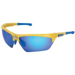 DOMINATOR DM3 YELLOW FRAME  BLUE DMD MIR-MCR SAFETY-135-DM1348B