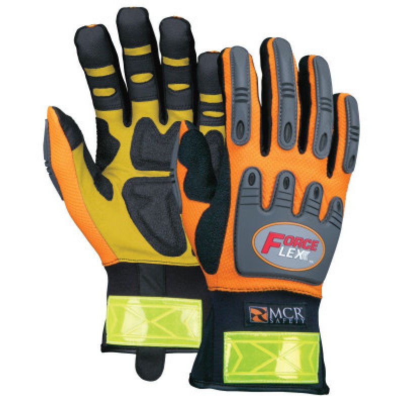FORCEFLEX HI-VIS MULTITASK W/KEVLAR- SIZE L-MCR SAFETY-127-HV100L