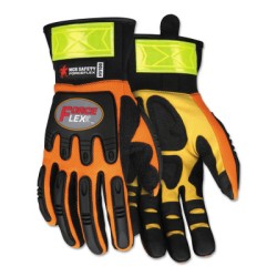 FORCEFLEX HI-VIS MULTITASK W/KEVLAR- SIZE M-MCR SAFETY-127-HV100M