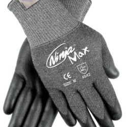 NINJA MAX 10GA DYNEEMA SYNTHETIC SHELL BLK LG-MCR SAFETY-127-N9676GL