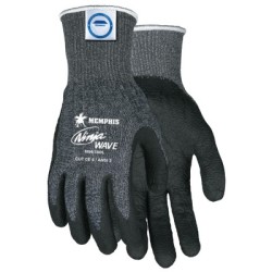 NINJA WAVE 13 GA BLK/WHTSPECKLED DYNEEMA/DIAMOND-MCR SAFETY-127-N96780L