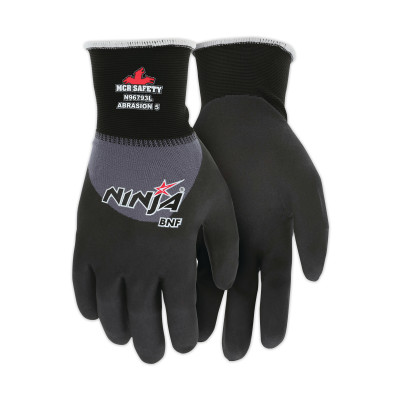 NINJA BNF 15 GA  GRAY NYLON/SPANDEX SHELL  BLK B-MCR SAFETY-127-N96793M