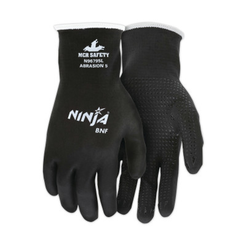 NINJA BNF  15 GA  GRY NYLON/SPAN SHELL GRY FULL-MCR SAFETY-127-N96795XXL