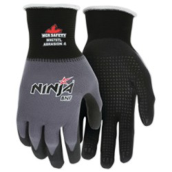 NINJA BNF 15 GA NYLON/SPDX SHELL  BNF PALM- DOTS-MCR SAFETY-127-N96797S
