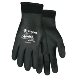 NINJA ICE BLACKDOUBLE LAYER GLOVE XXL-7 GA ACRY-MCR SAFETY-127-N9690XXL