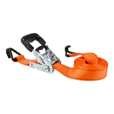 15' X 1" RATCHET TIE-DOWN  ORANGE  500 LBS-HAMPTON PRODUCT-130-05506