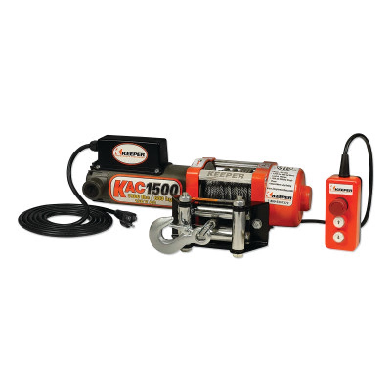 KAC1500 110/120V AC ELECWINCH  1500LB SNG LINE-HAMPTON PRODUCT-130-KAC15042