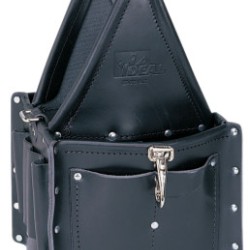 BLK PREMIUM LEATHER MASTER ELECTRICIAN'S TOTE-IDEAL IND.-131-35-975BLK