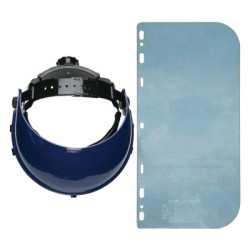 RATCHET HEADGEAR 8"X15.5" .040 CLEAR POLY SHLD-MCR SAFETY-135-103540