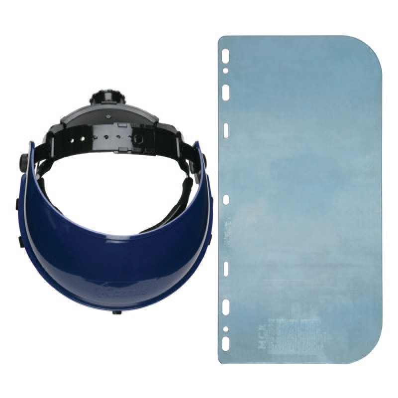 RATCHET HEADGEAR 8"X15.5" .040 CLEAR POLY SHLD-MCR SAFETY-135-103540