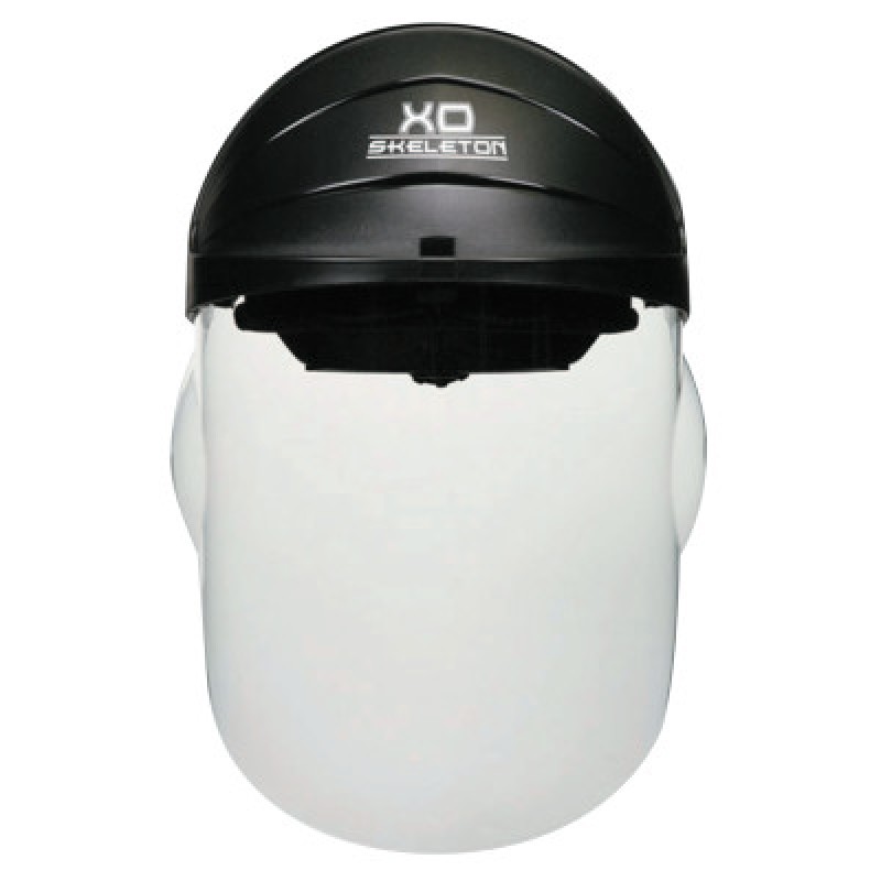 XO SKELTON RATCHET HEADGEAR  CLR FACESHIELD-MCR SAFETY-135-104