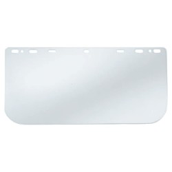 FACESHIELD 8X15-1/2 REGPOLYCARBONATE MATERIAL-MCR SAFETY-135-181540