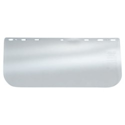 FACESHIELD 8X15-1/2 REGULAR CLEAR PETG MATERIAL-MCR SAFETY-135-181640