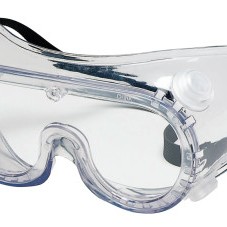 GOGGLE CLEAR FRAME POLYLENS  (36/BOX) NO EA-MCR SAFETY-135-2230R