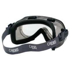 VERDICT GREY VINYL FRAMECLEAR LENS GOGGLE-MCR SAFETY-135-2410NF