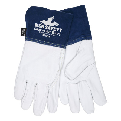 GRAIN GOAT KEVLAR LINEDMIGTIG GLOVE-MCR SAFETY-135-4850K-MED