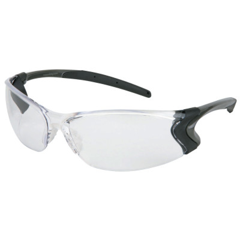 BACKDRAFT GUN METAL COLOR  CLEAR MAX6 LENS-MCR SAFETY-135-BD110PF