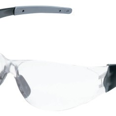 CHECKMATE SAFETY GLASSESSMOKE TEMPLE CLEAR LENS-MCR SAFETY-135-CK210
