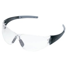 CHECKMATE SAFETY GLASSESSMOKE TEMPLE CLEAR LENS-MCR SAFETY-135-CK210