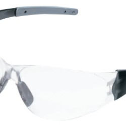 CHECKMATE SAFETY GLASSESSMOKE TEMPLE CLEAR LENS-MCR SAFETY-135-CK210