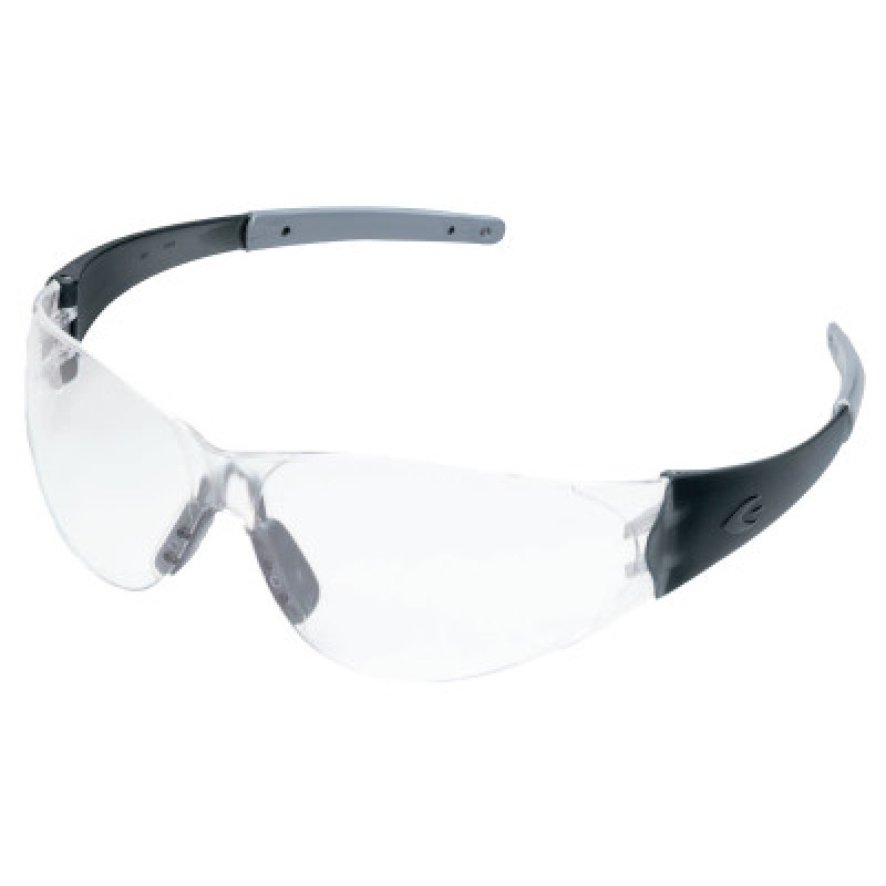 CHECKMATE SAFETY GLASSESSMOKE TEMPLE CLEAR LENS-MCR SAFETY-135-CK210