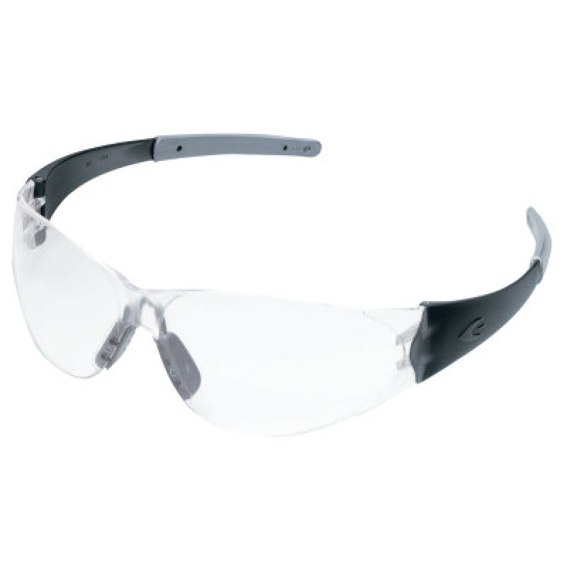 CHECKMATE SAFETY GLASSESSMOKE TEMPLE CLEAR AF L-MCR SAFETY-135-CK210AF